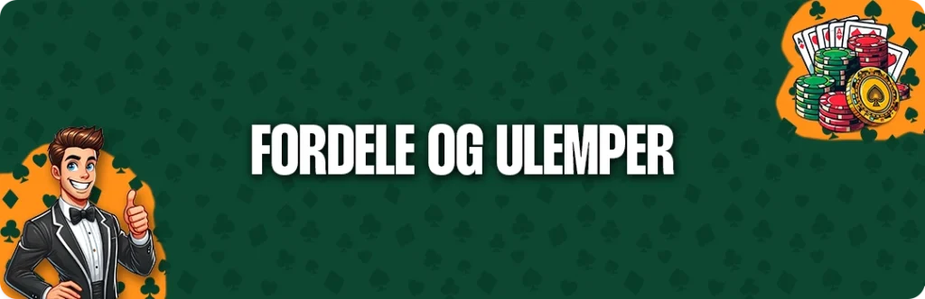 Se de mest almindelige fordele og ulemper ved casino bonusser