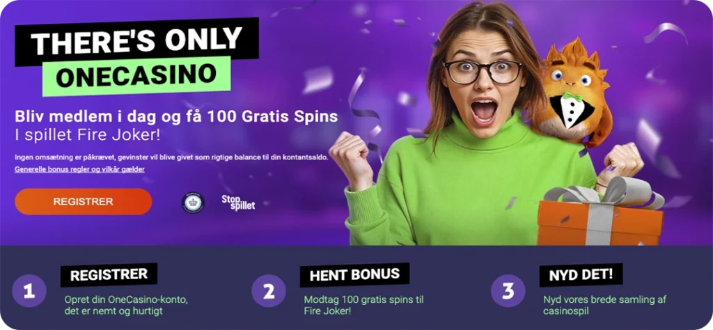 Onecasino bonus