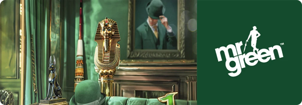VInd penge med garanti hos MrGreen med 50 cash spins